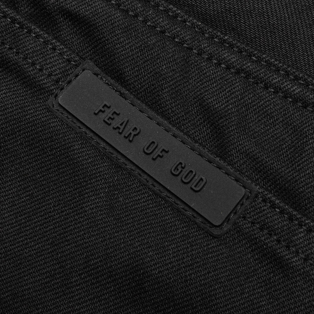 5 Pocket Jean Jet Black