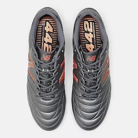 New Balance 442 Pro FG V2 Firm Ground Soccer Cleats Silver