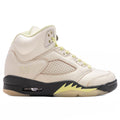 Womens Air Jordan 5 Retro Sail Luminous Green Anthracite