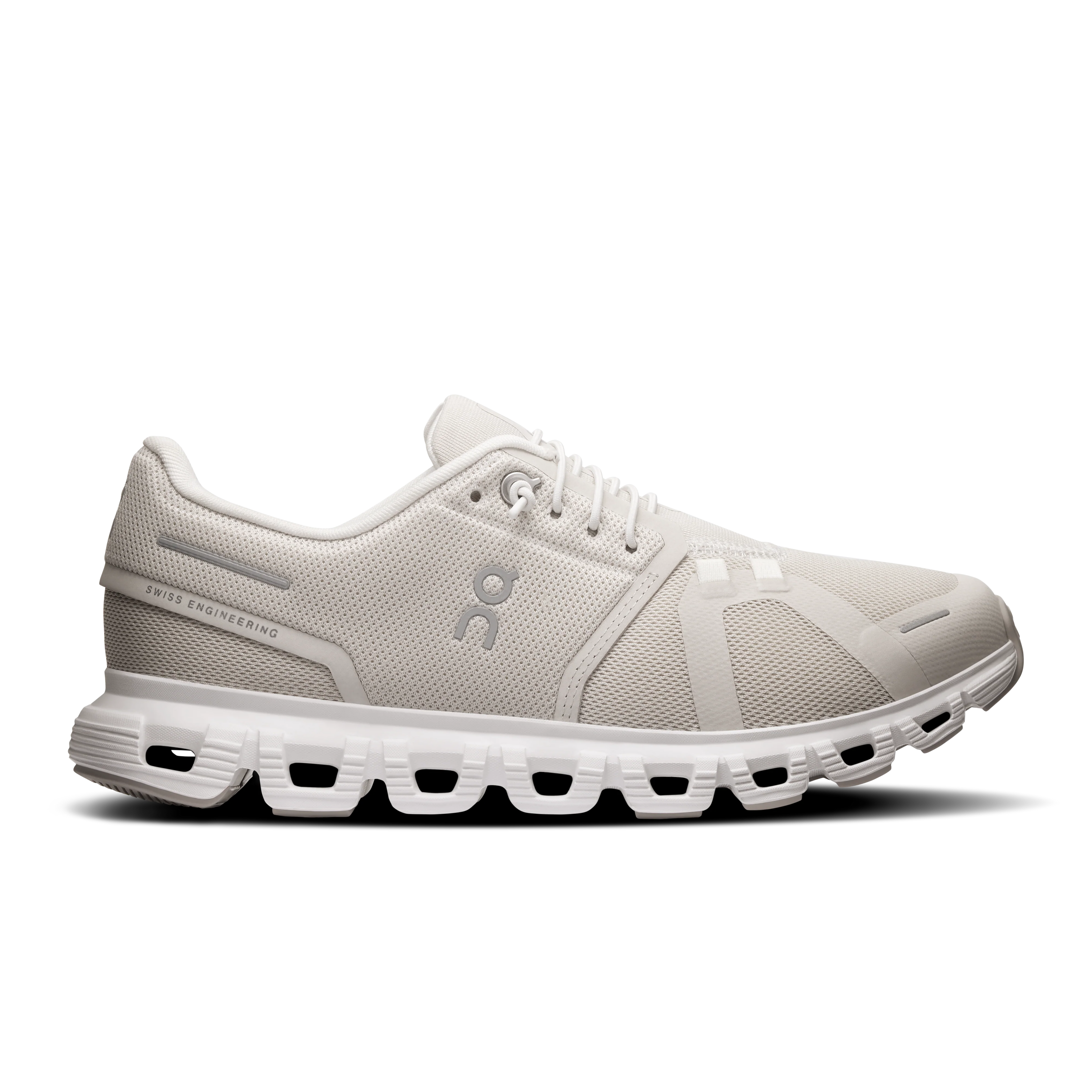 Women's Cloud 6 Wide in Pearl/White