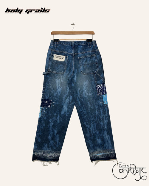 Just A Bottom Blue Denim Jeans HG x Just A Karigar