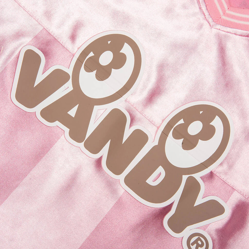 Eye Logo Stripe Jersey Pink