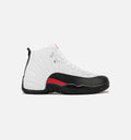 Air Jordan 12 Retro Taxi Flip Mens Lifestyle Shoe White Gym Red Black Free Shipping