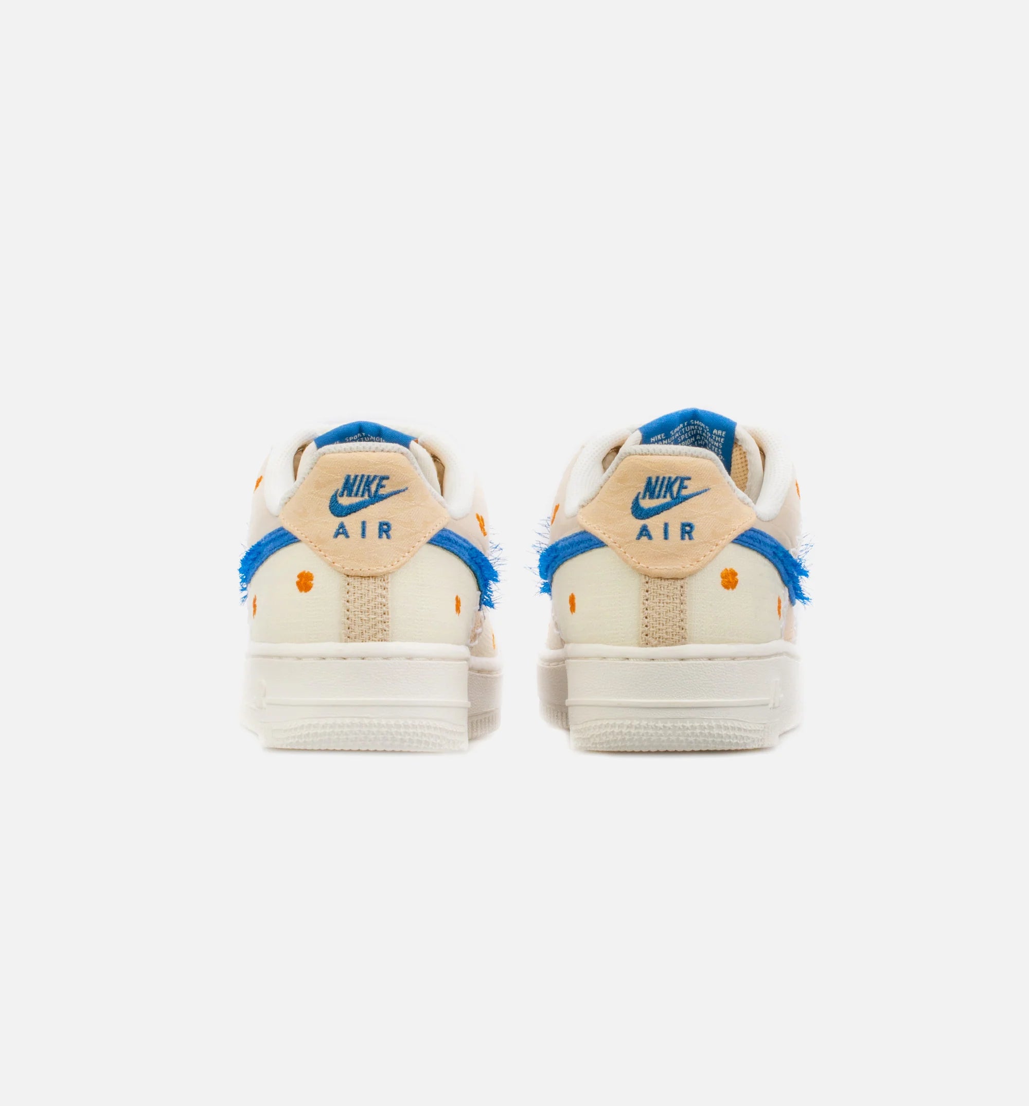 Air Force 1 07 LA Flea Womens Lifestyle Shoe Beige Blue