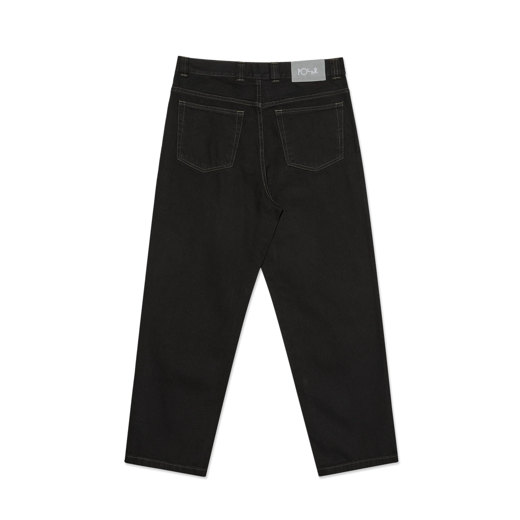 Polar 93 Contrast Stitched Pants Black Dark Olive