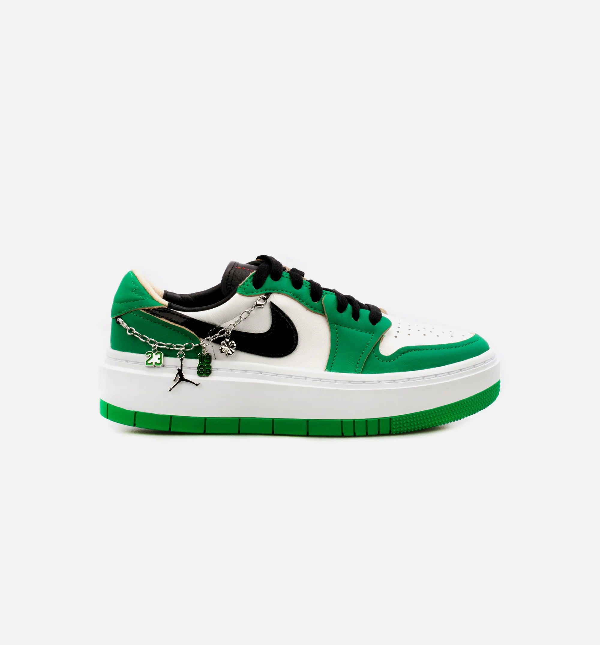 Air Jordan 1 Elevate Low Lucky Green Womens Lifestyle Shoe Green White