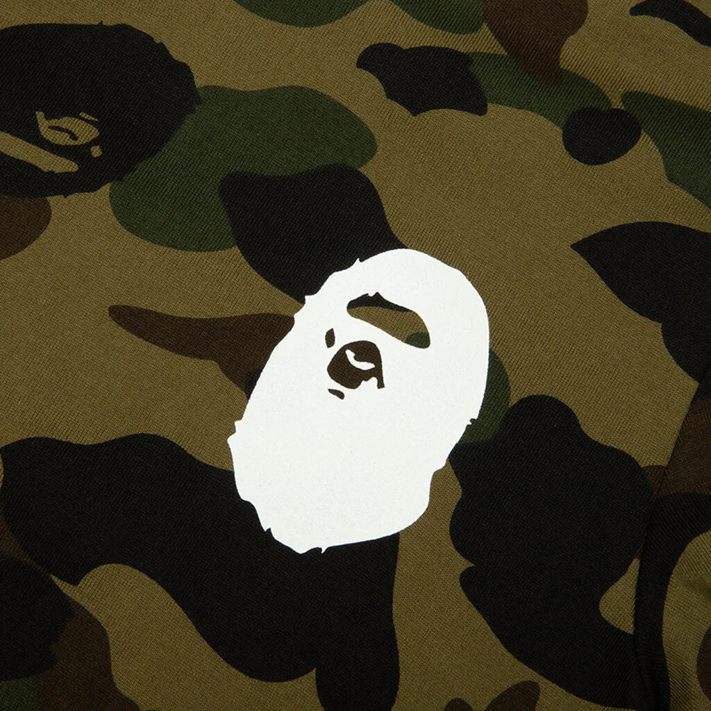 Kids 1st Camo L S Tee Green