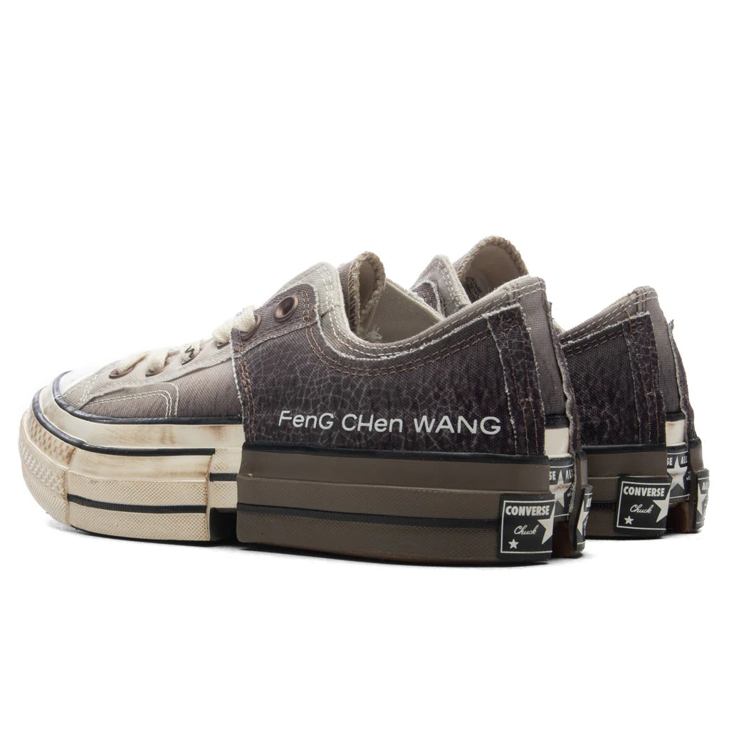 Converse x Feng Chen Wang Chuck 70 2 in 1 Ox Brown Egret Black