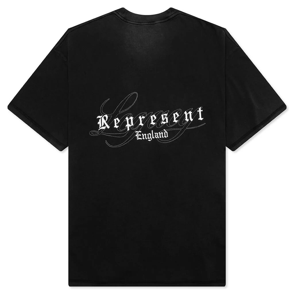 Legacy Overprint T Shirt Vintage Black