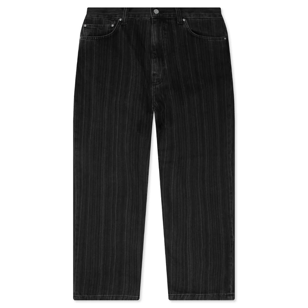 Rylan Pant Rylan Stripe Black Stone Washed