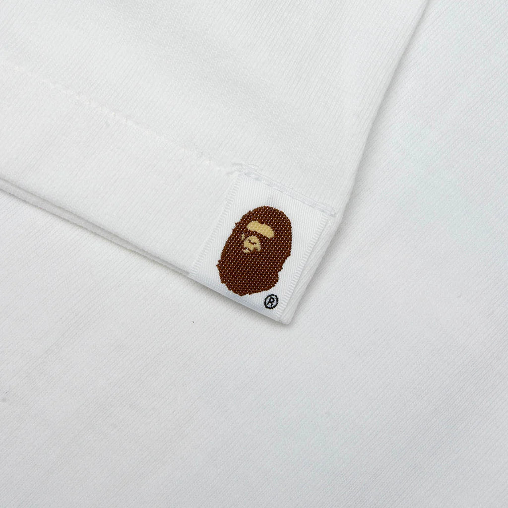 Multi Ape Head By Bathing Ape Relaxed Fit Tee White
