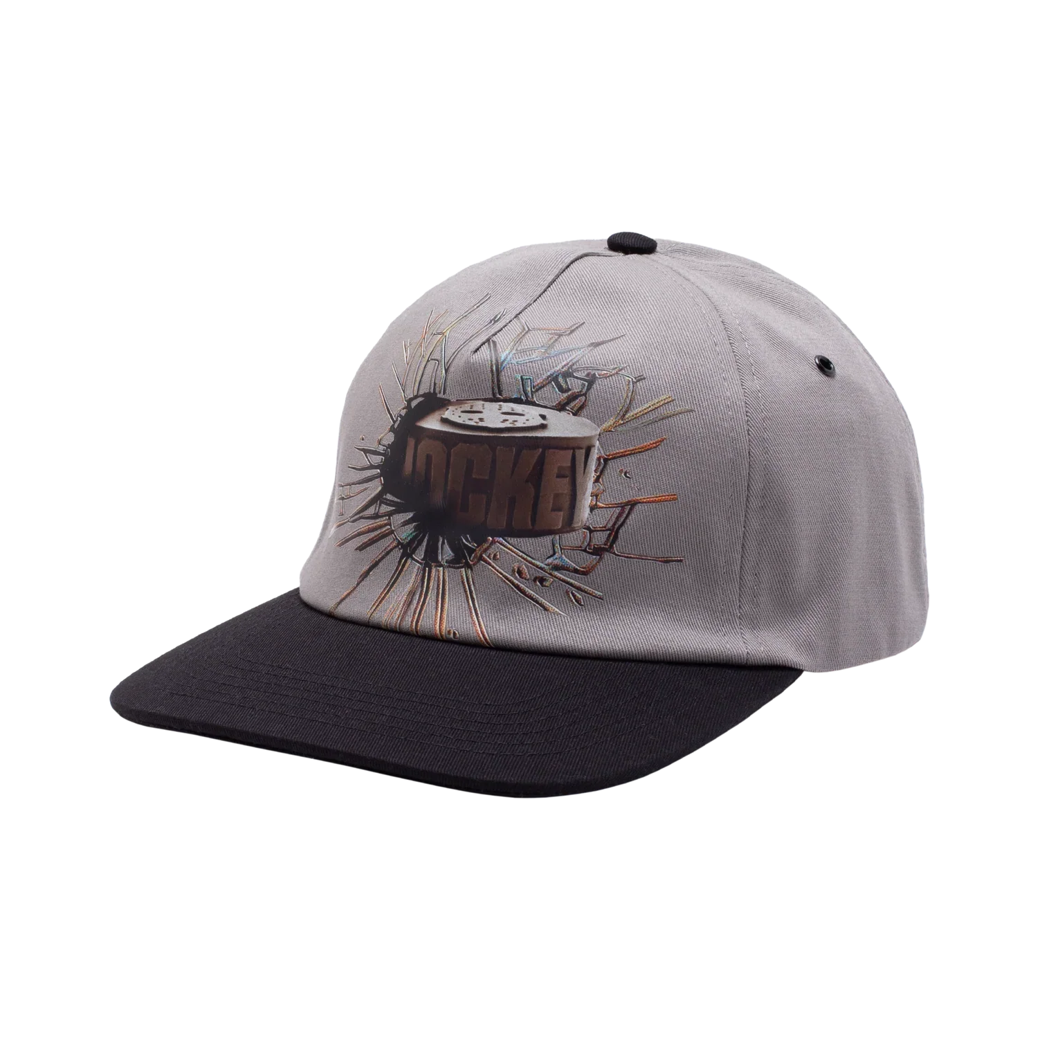 Hockey Wax Shatter Hat Grey