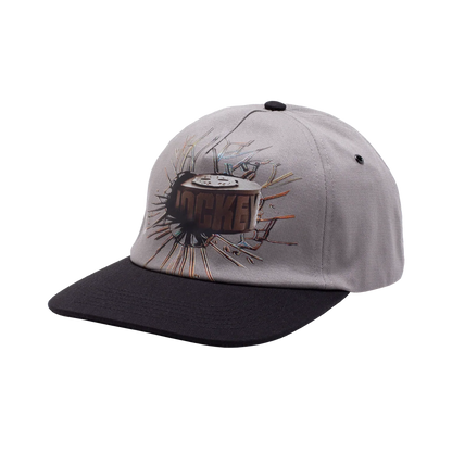 Hockey Wax Shatter Hat Grey