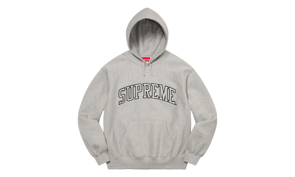 Metallic Arc Hooded Sweatshirt "SS23 - Heather Grey" SU27234