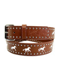 Loosey Belt Wild Stallion Belt Brown