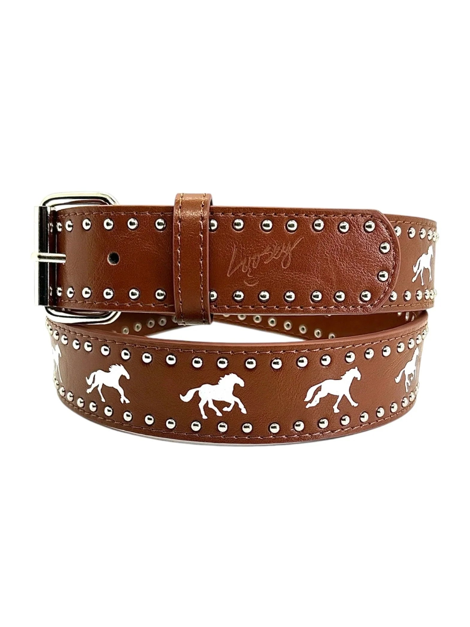 Loosey Belt Wild Stallion Belt Brown