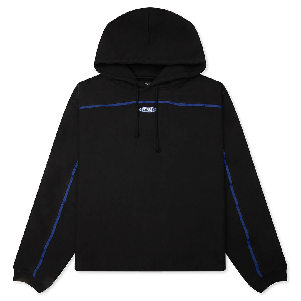 Oval Pullover Hood Black