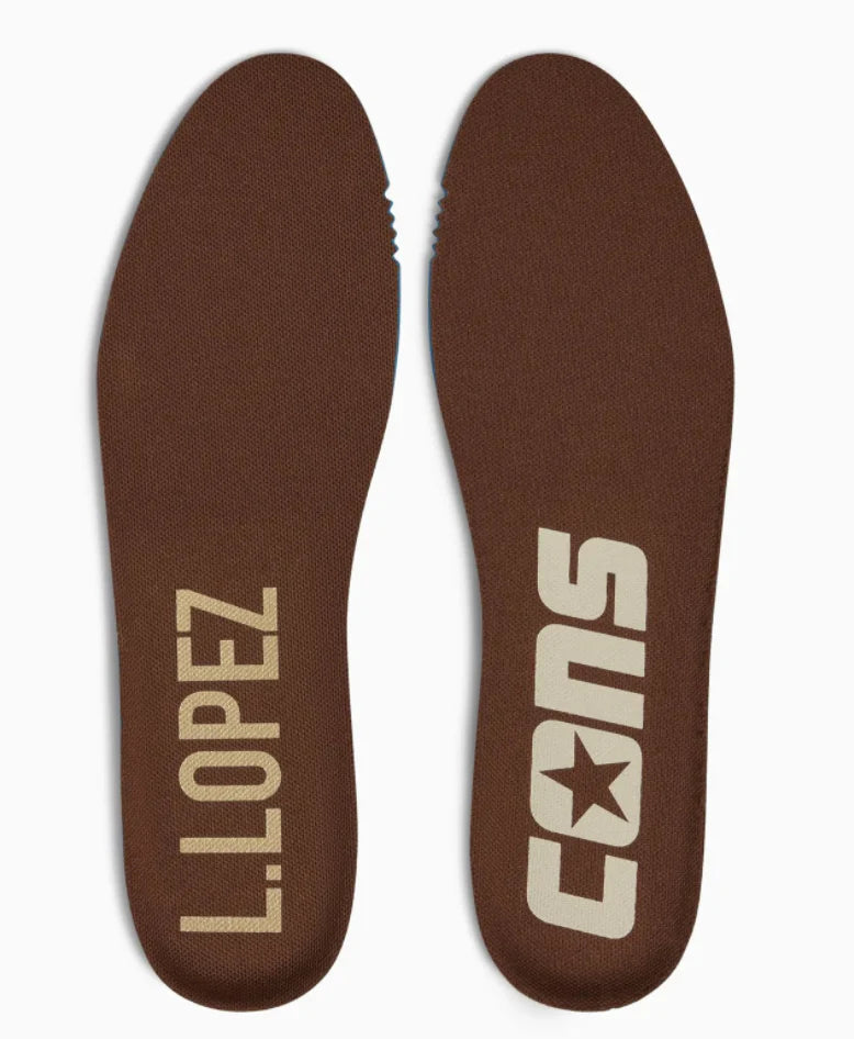 Converse Cons Louie Lopez Pro Ox Chestnut Brown Natural Ivory