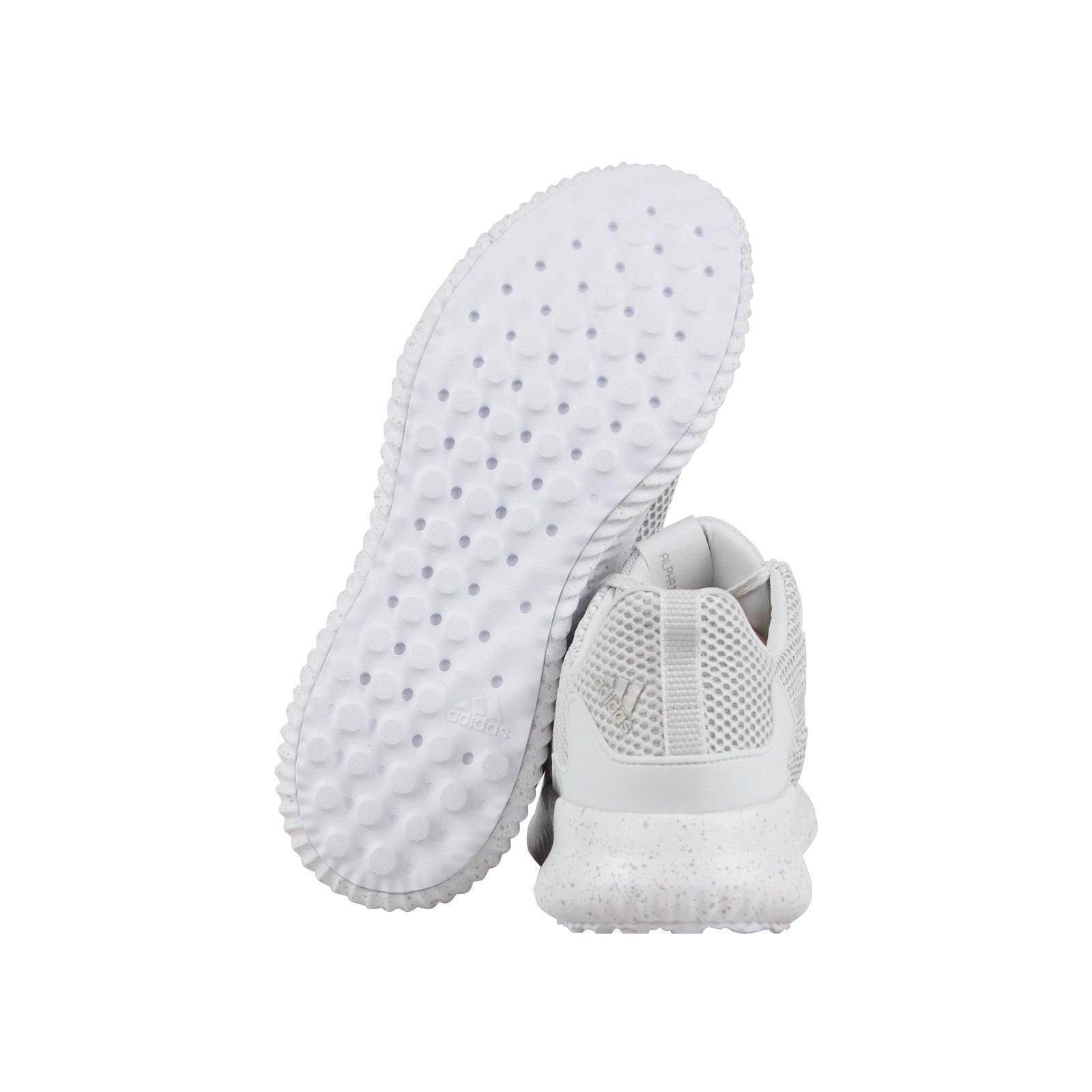 Alphabounce Rc CG5125 Mens White Mesh Lace Up Athletic Running Shoes