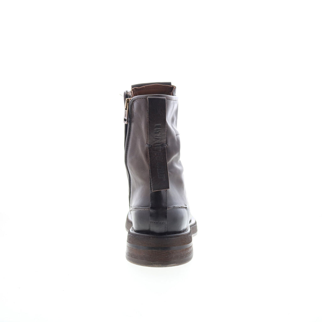 Chevy Womens Brown Leather Lace Up Casual Dress Boots
