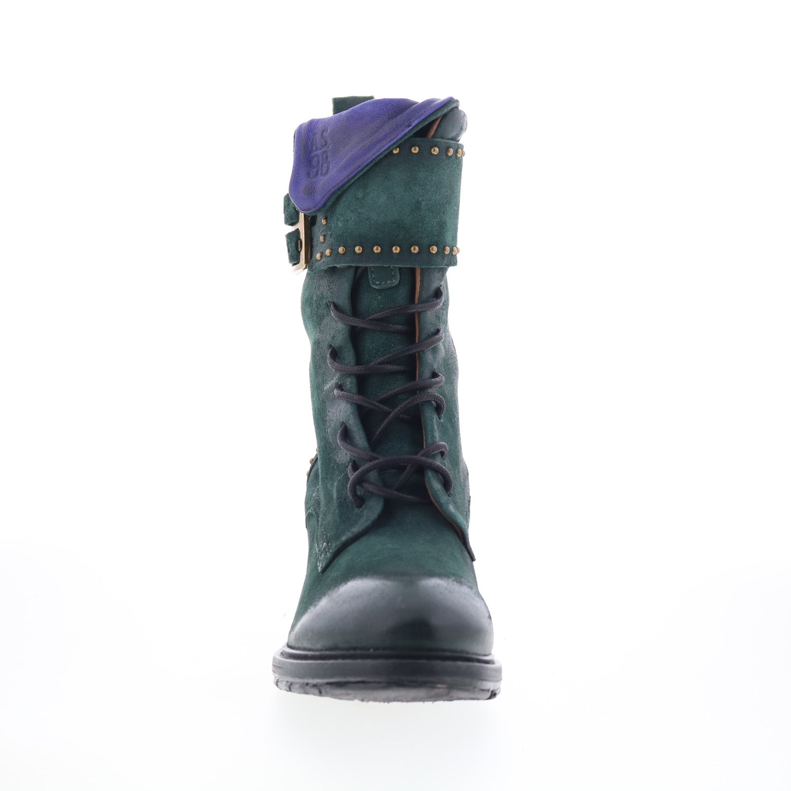 Cree Womens Green Suede Zipper Casual Dress Boots