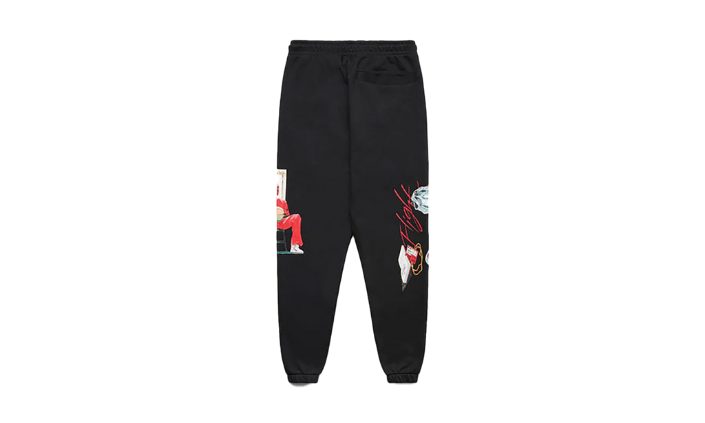 Artist Series By Jacob Rochester Fleece Pants "Black/Sail/University Red" DV1601 010