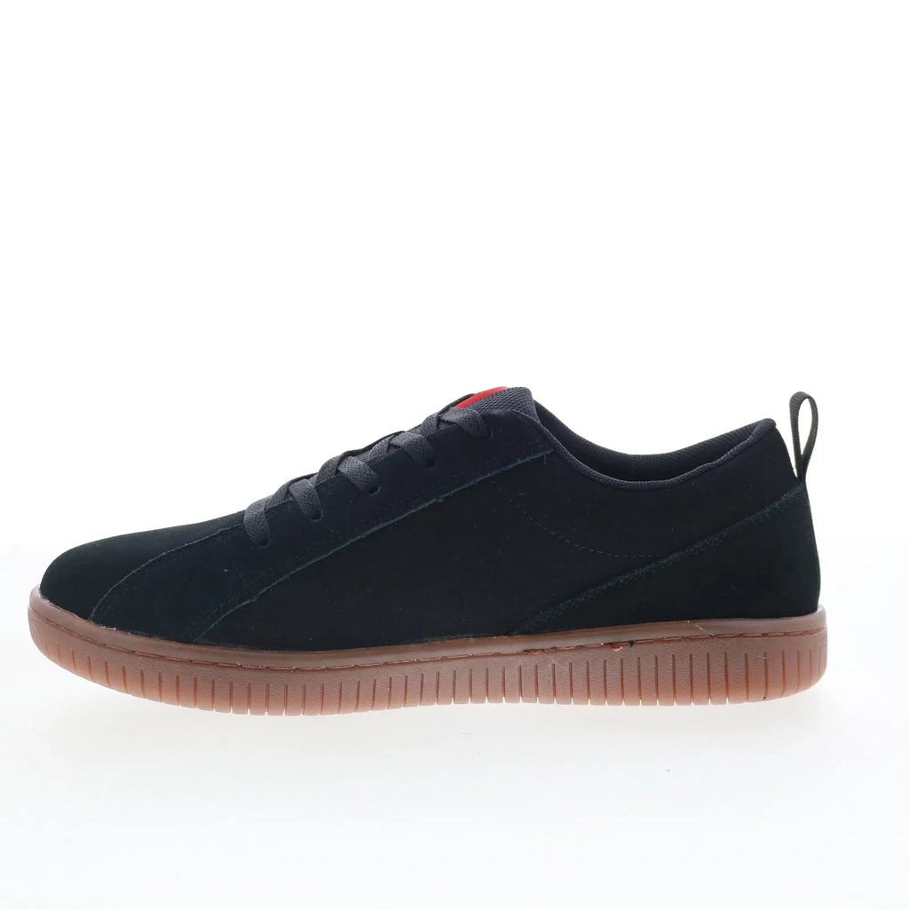 Airwalk The OG CW06506M Mens Black Suede Low Top Lifestyle Sneakers Shoes