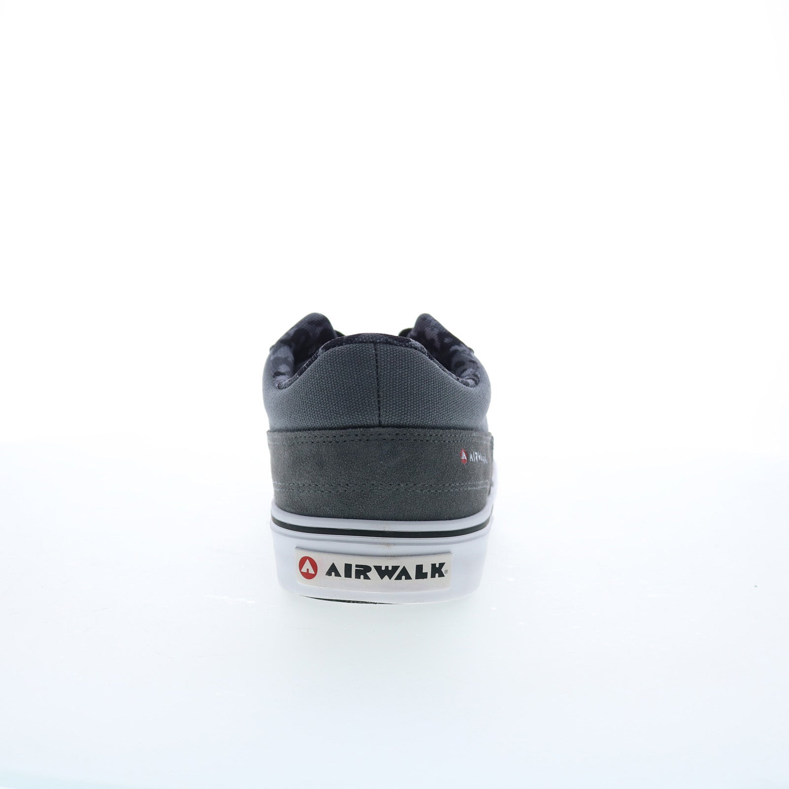 Airwalk Kickflip CW06510M Mens Gray Suede Skate Inspired Sneakers Shoes