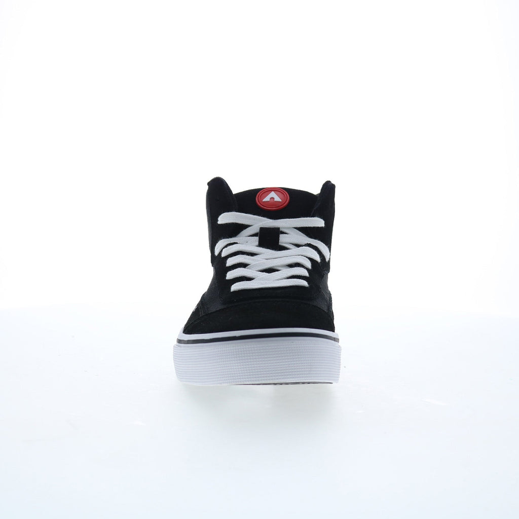 Airwalk Ollie CW06511M Mens Black Suede Skate Inspired Sneakers Shoes