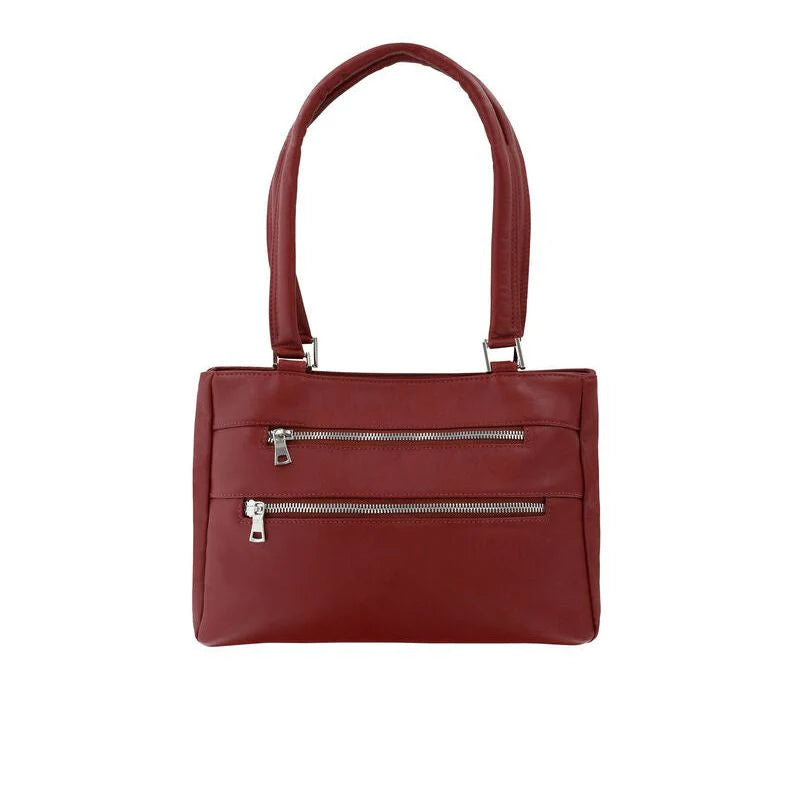 Diane Shoulder Handbag in Red