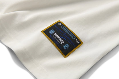 Adidas Skate Thrasher x AFA Ringer Shirt White