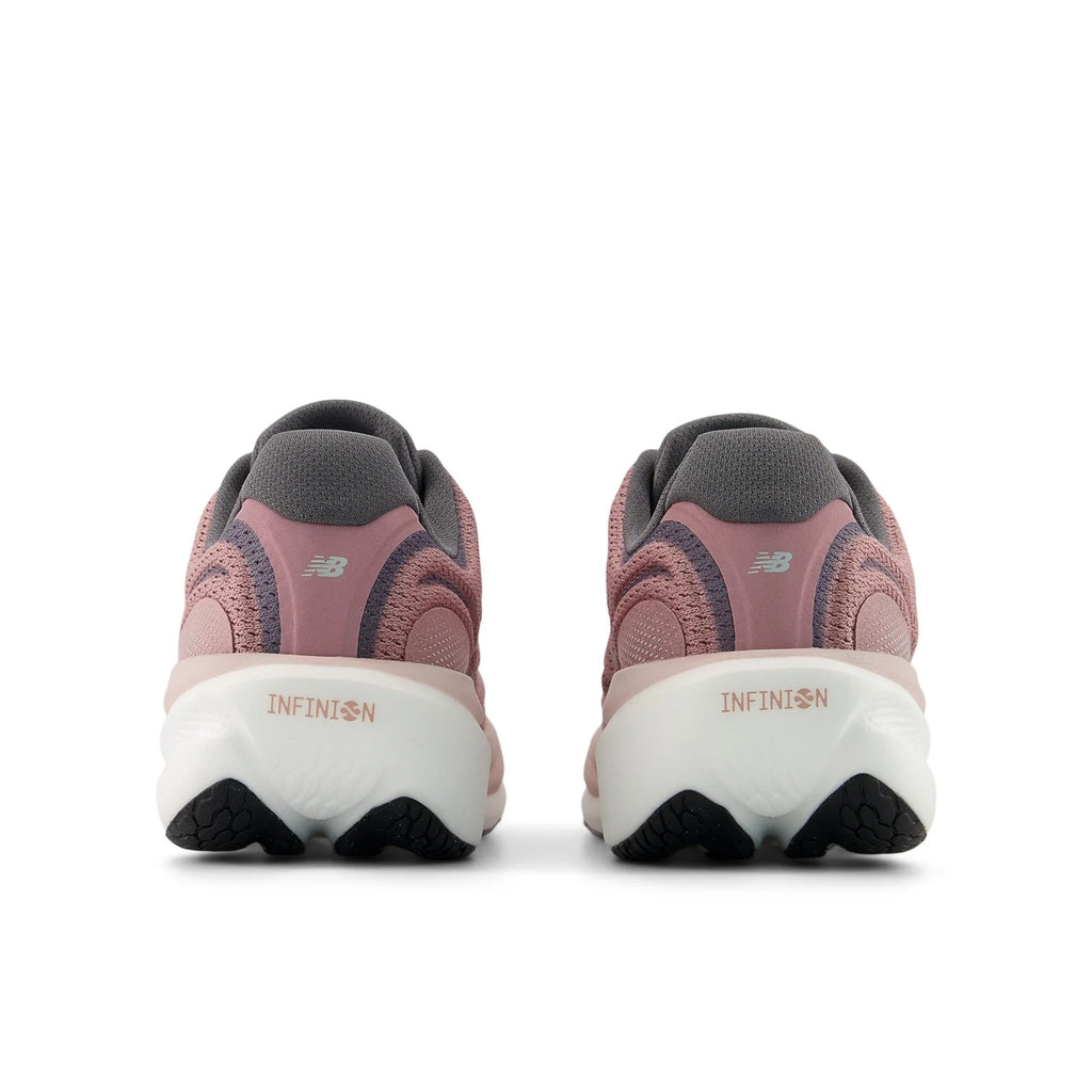 Women's 1080v15 in Rosewood with Silver Metallic and Neptune Grey