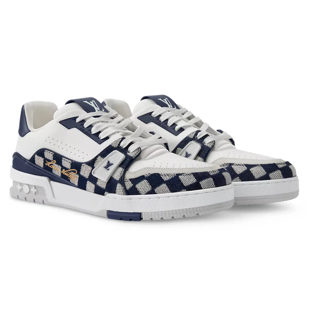 LV Trainer White Navy