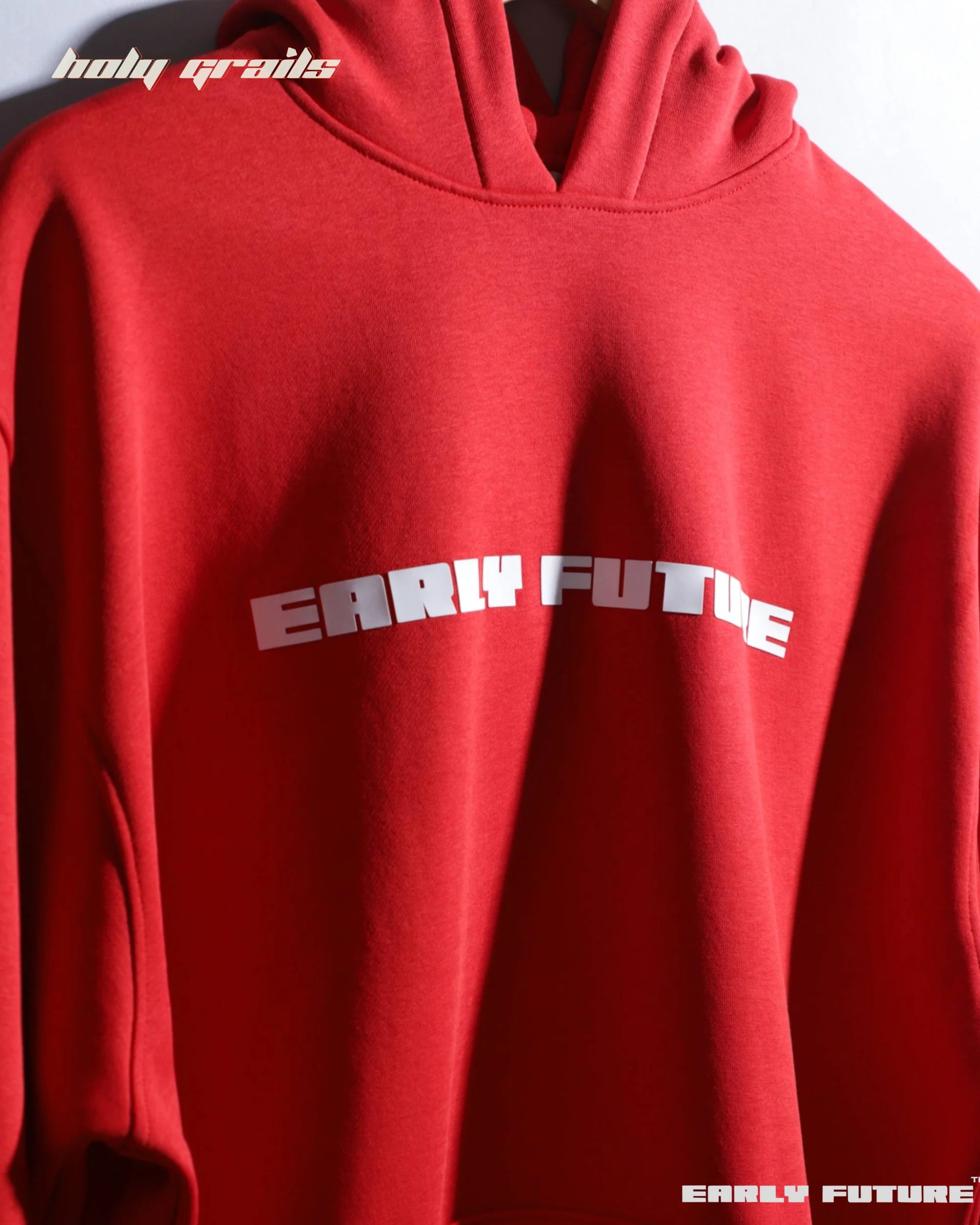 Red Necessary Hoodie HG x Early Future
