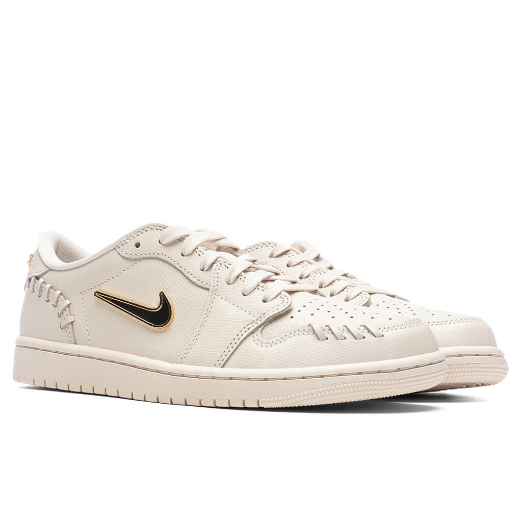 Womens Jordan 1 Low Method of Make Legend Light Brown Metallic Gold