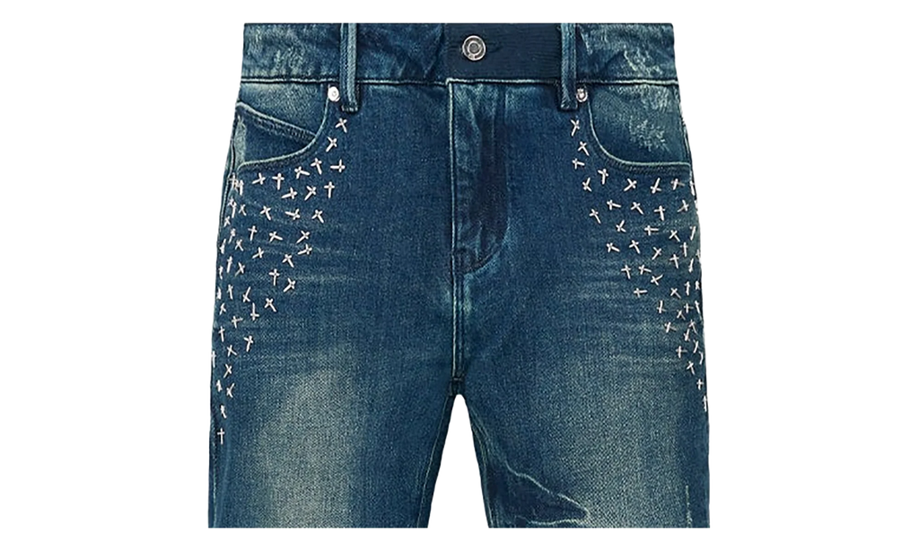 Bryant 5 Pocket Skinny Jeans "Navy Aura" MPVC1000 B1205NAYAR
