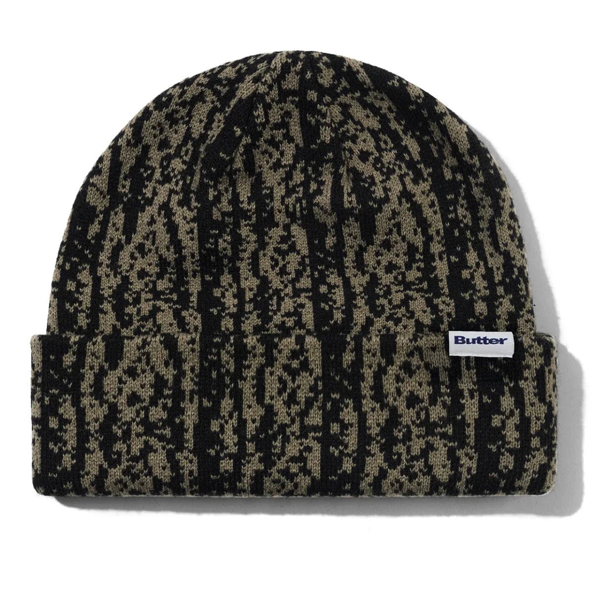 Butter Goods Lowland Camo Beanie Grey