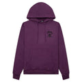 Skull Bones Pigment Dyed Hoodie Purple