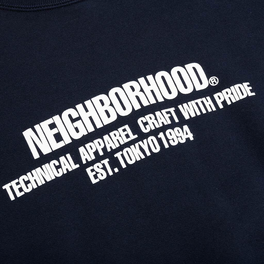 Classic Sweatshirt L S Navy