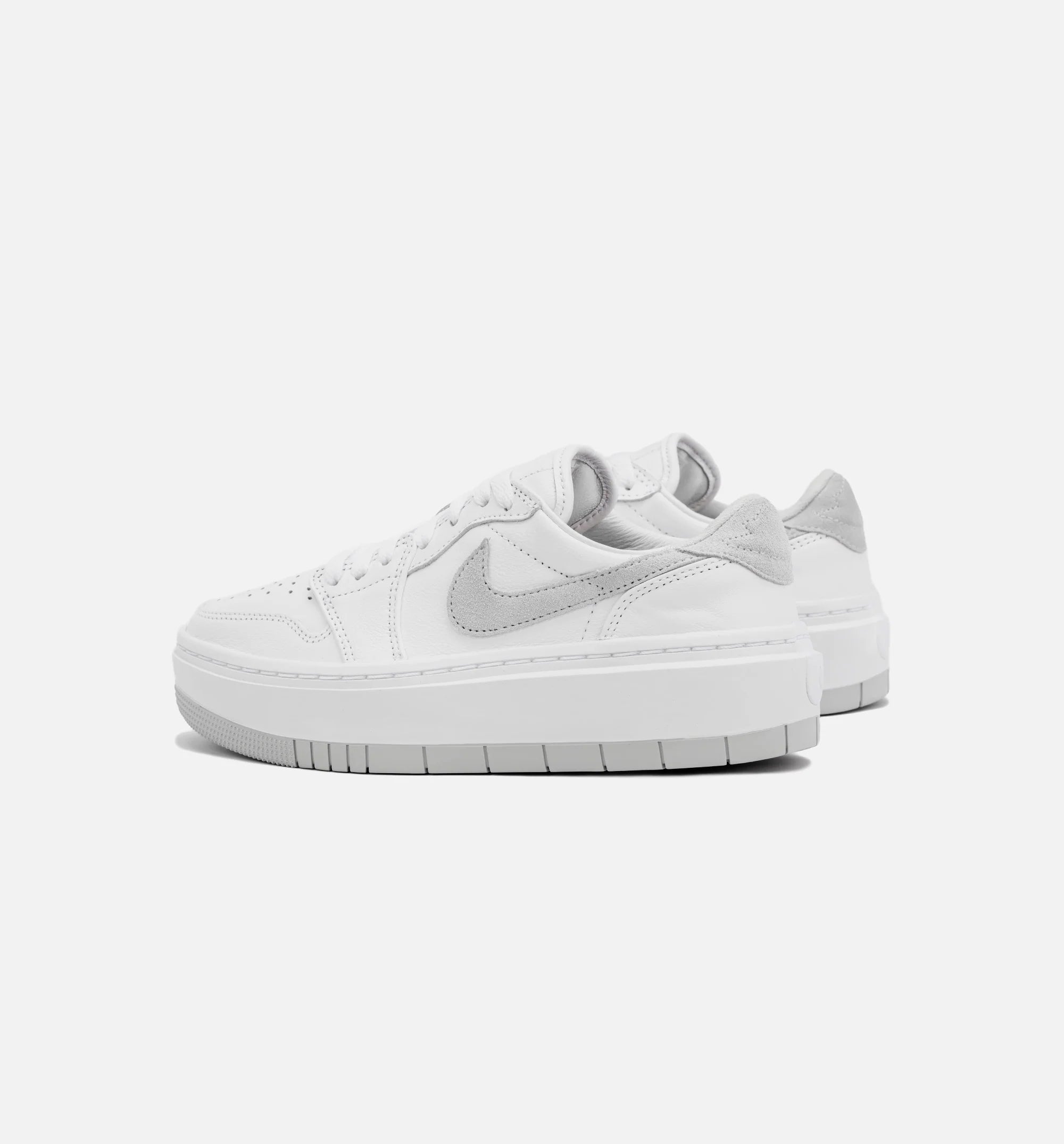 Air Jordan 1 Elevate Low Neutral Grey Womens Lifestyle Shoe White Grey