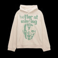 Honor The Gift Better At Minding My Own Hoodie Taupe