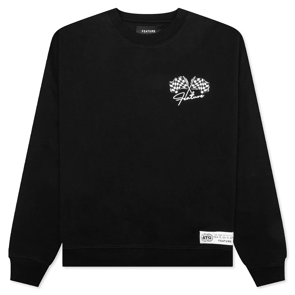 Finish Line Crew Black