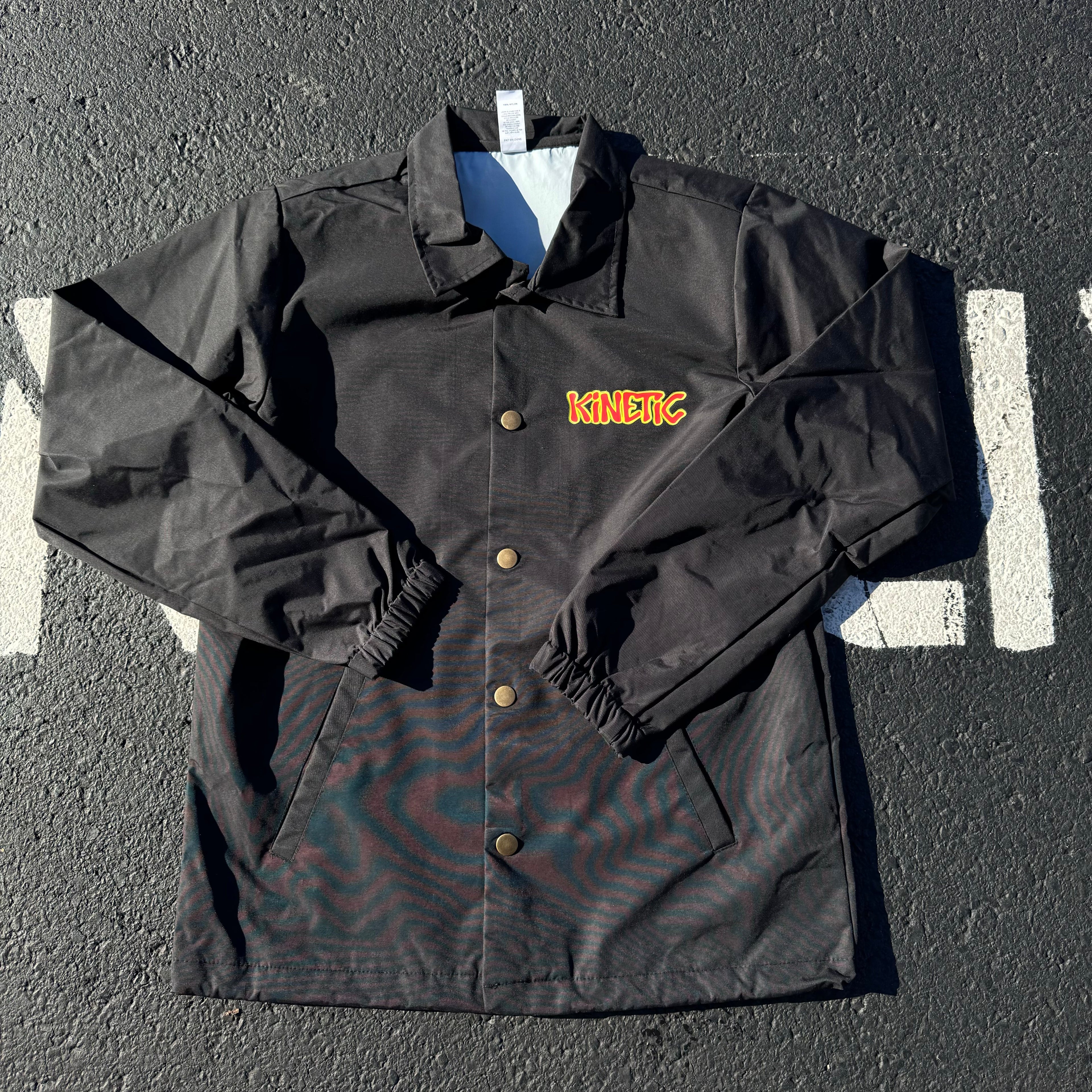 Kinetic Banned In DE Coaches Jacket Black