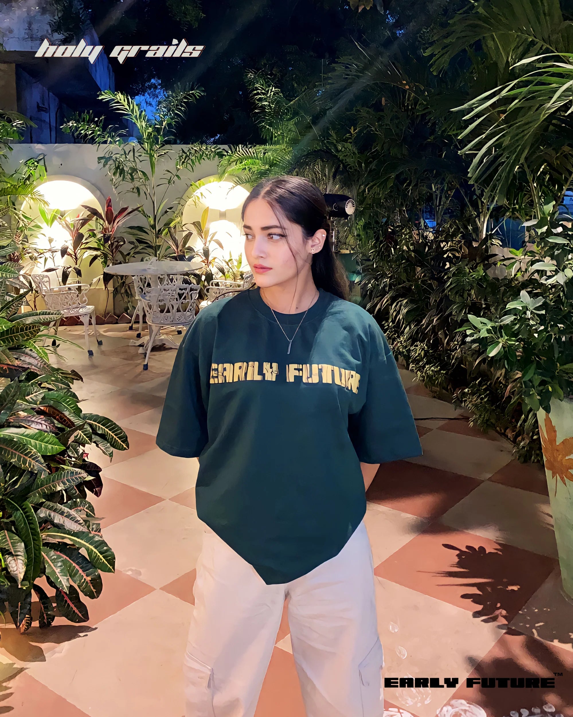 Mammoth Green T Shirt HG x Early Future
