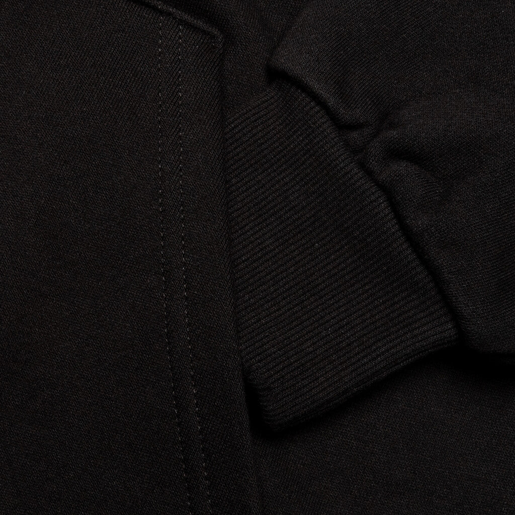 Guadalupe Zip Up Hoodie Black