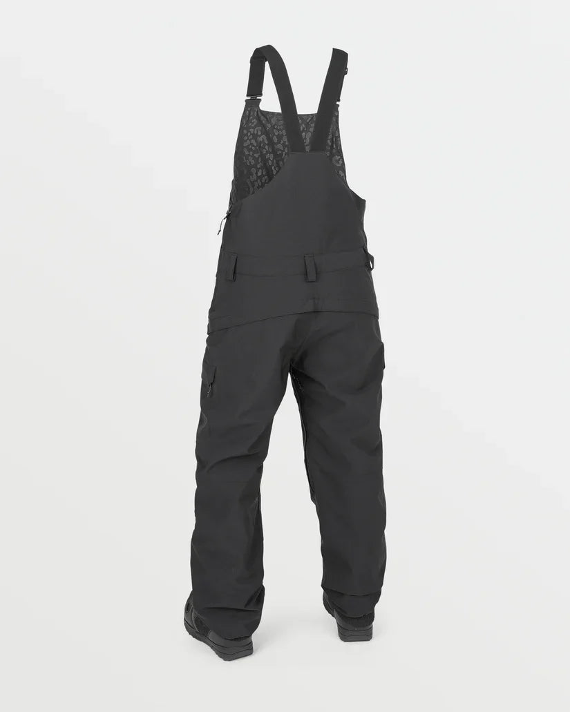 Volcom Womens 2025 Creston 3D Stretch Bib Overall Black