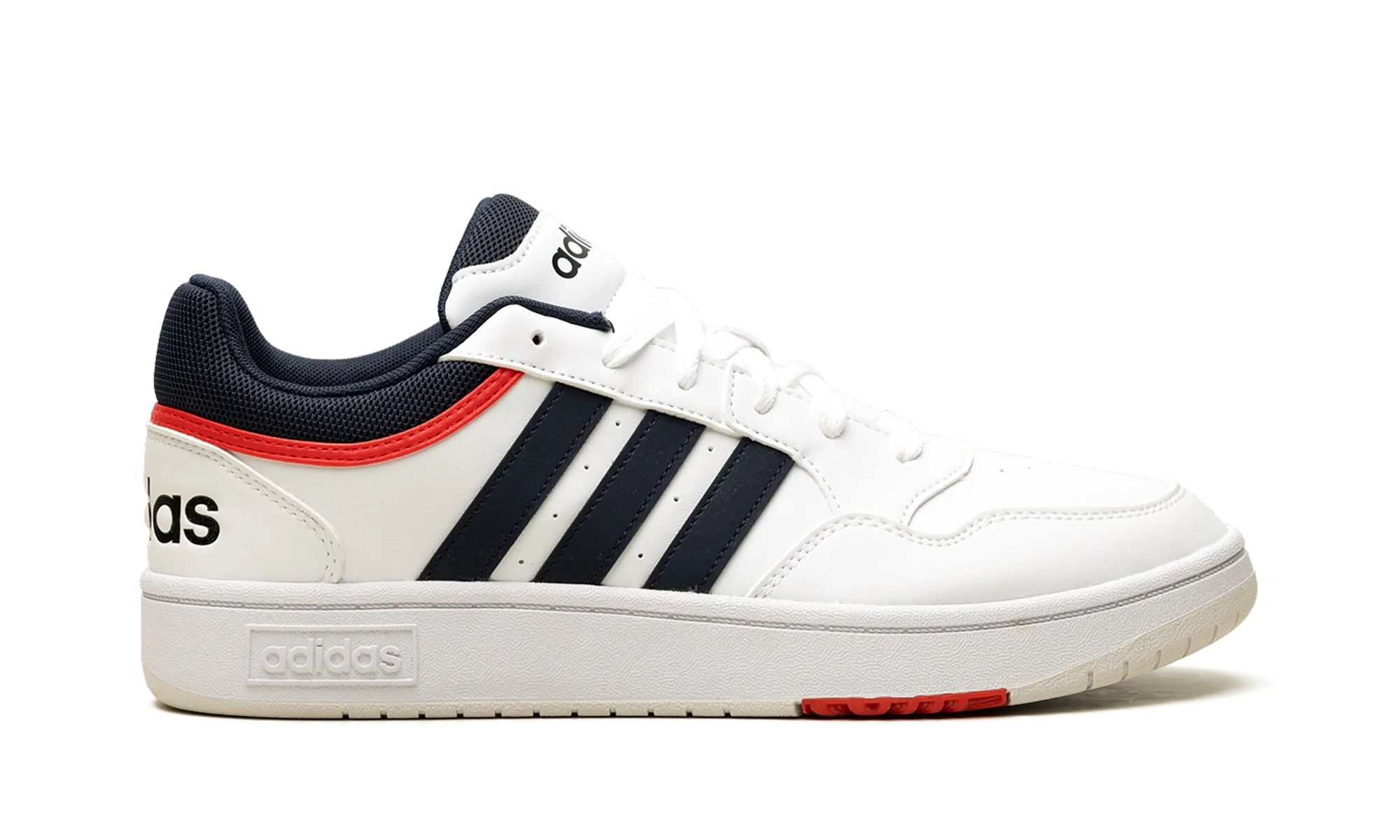 Hoops 3.0 Low Classic "Cloud White / Legend Ink / Vivid Red" GY5427