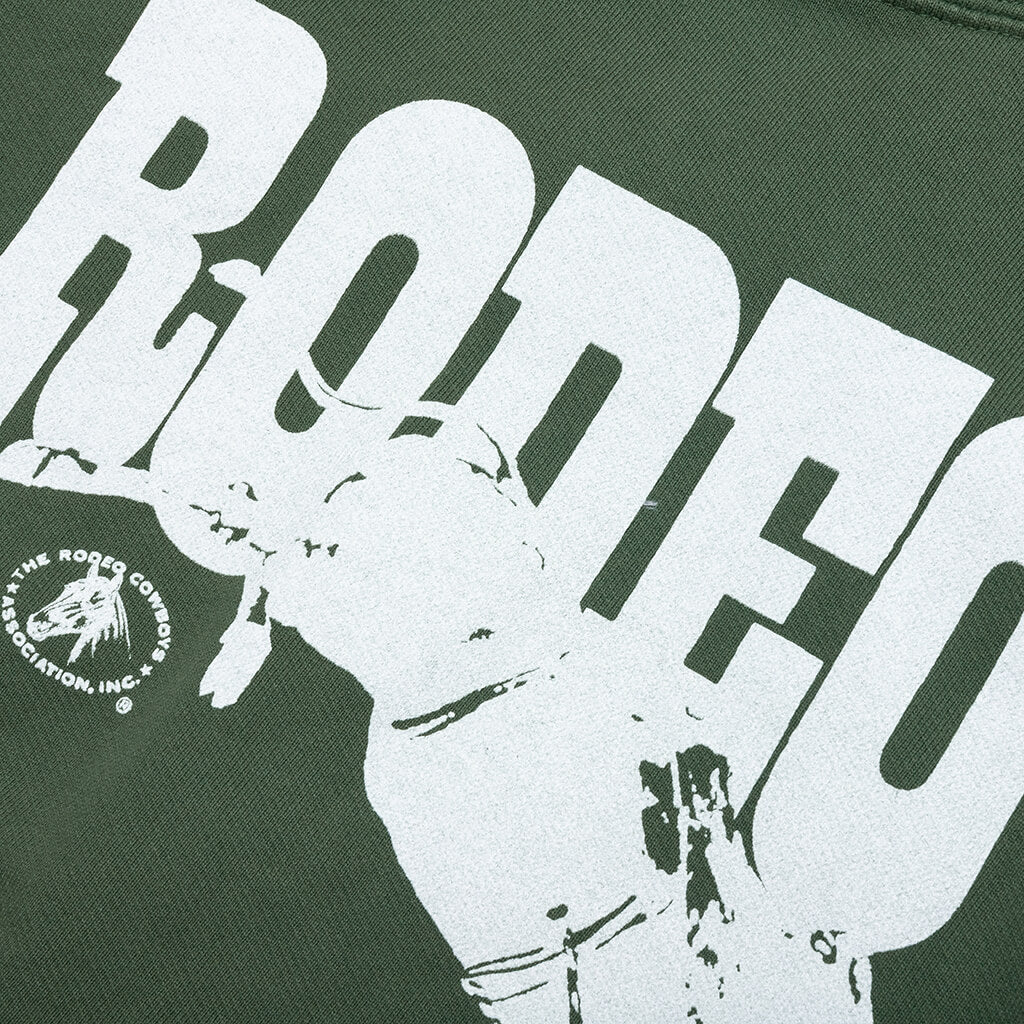 Go Rodeo Hoodie Forest Green