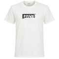 POETS CINZANO SCREENED T SHIRT White Black