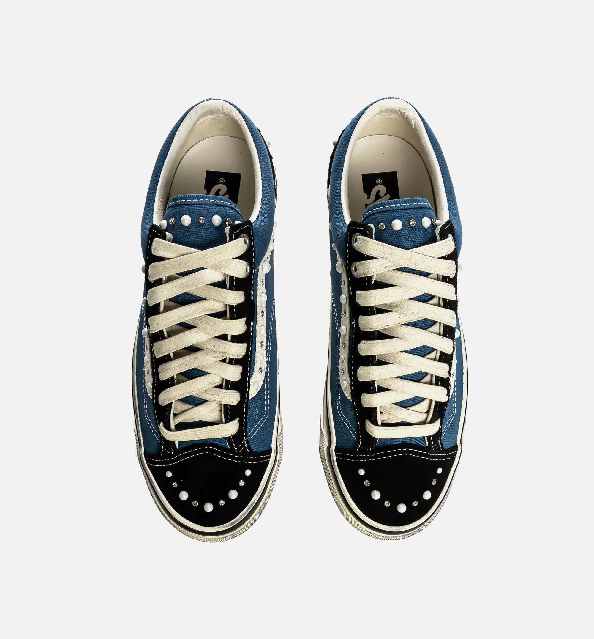 Old Skool 36 Pearl Mens Lifestyle Shoe Blue Navy White Limit One Per Customer